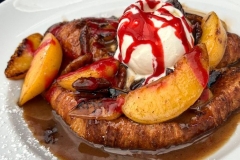 Peach-Melba-toast Peach-Melba-toast